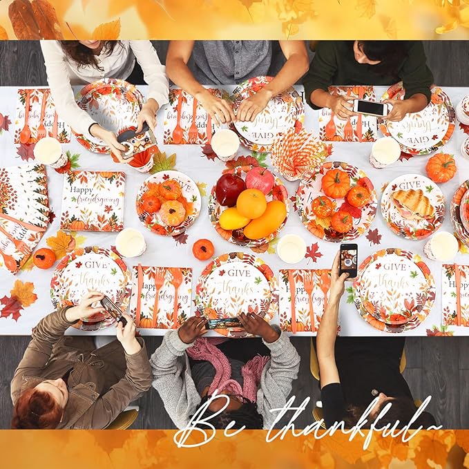 452 Pcs Happy Friendsgiving Party Decorations - Image 5