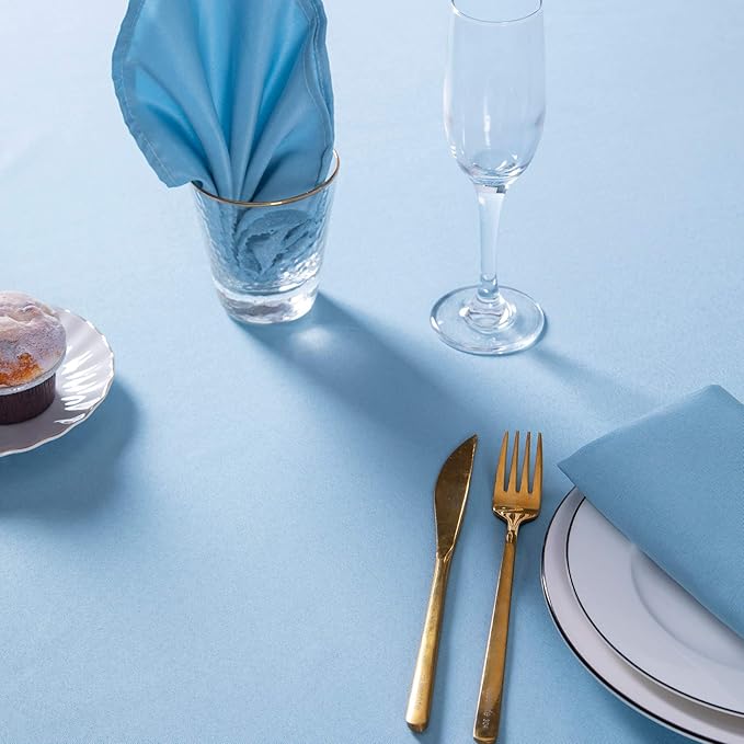 Rectangle Tablecloth 60x102 inch Washable Polyester Fabric Table Cloth - Image 5
