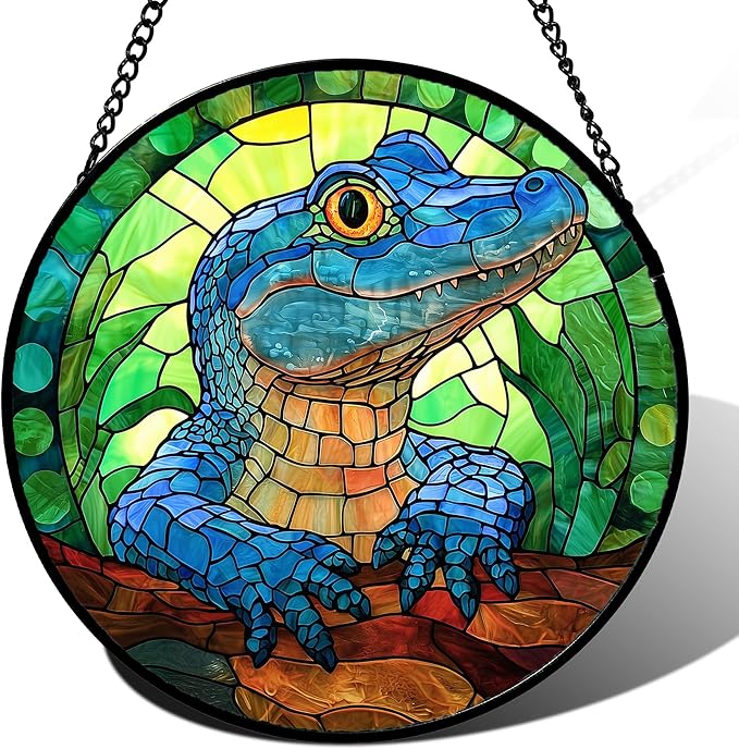 Stained Glass Window Hanging by Follow