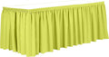 Ultimate Textile Pleat Polyester Fabric Table Skirt by UltimateTextile