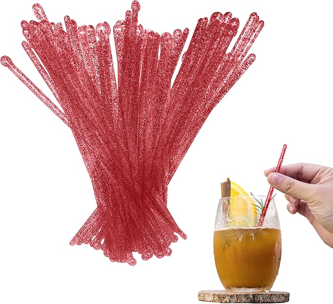 Coffee and Cocktail Stirrers, Reusable Plastic Drink Stirrer Sticks, 100 Ball by RoyerCorporation