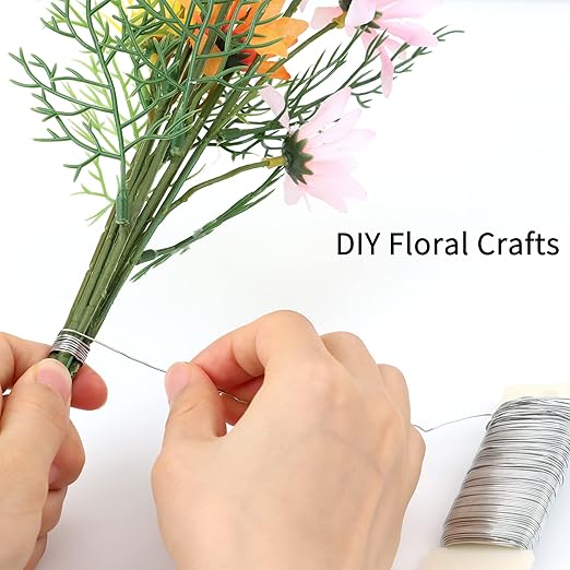 Silver Floral Wire - Image 4