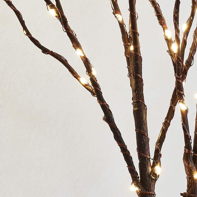 LITBLOOM Lighted Brown Willow Branches 32IN 100 LED - Image 6