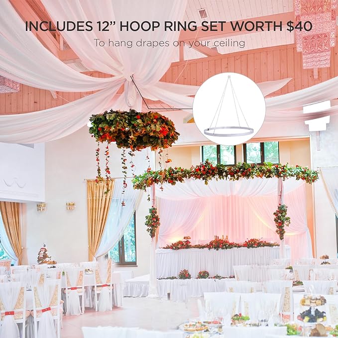boldworks Ceiling Drapes Hanging Kit - Image 6