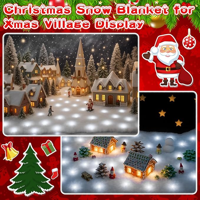 VIHOSE Christmas Snow Blanket - Image 6