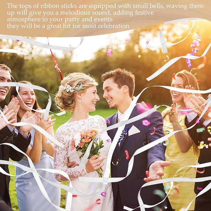 Boao 40 Pieces Mixed Color Ribbon Sticks - Image 5