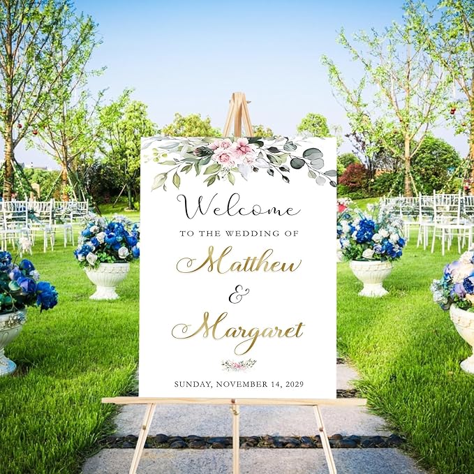 Welcome To Our Wedding Sign, Wedding Signs by Jewelry