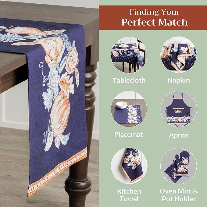 Maison d' Hermine Table Runner 100% Cotton Single Layer Table Runners 108 - Image 6