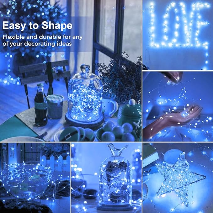 kolpop 6 Pack LED Fairy Lights Battery Operated, Mini Twinkle String Lights - Image 2