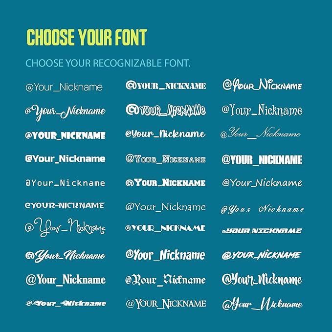 Custom Social Media Vinyl Lettering - Image 3