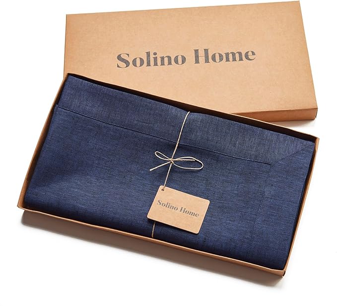 Solino Home Linen Tablecloth 60 x 120 Inch - Image 5