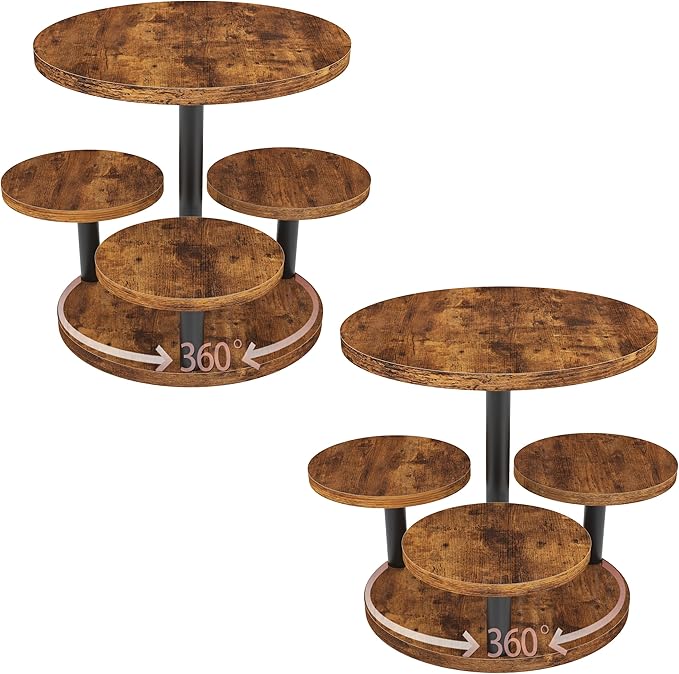 Cupcake Stand, 2 Pack Rotatable Cupcake Stand by Unknown