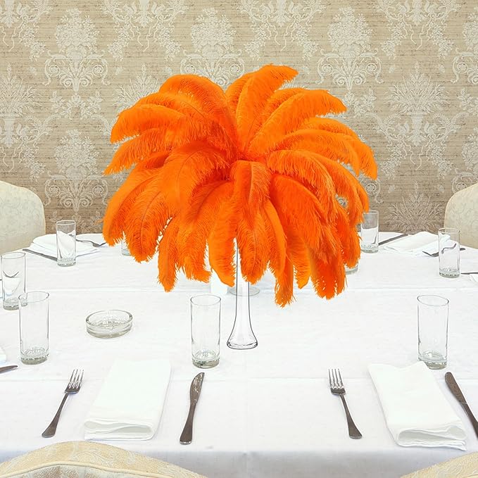 80 Pcs Large Natural Ostrich Feathers Plumes 14-16 Inch Bulk - Image 6