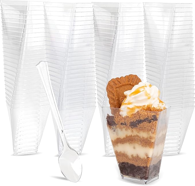 Ilyapa 3oz Plastic Dessert Cups by Ilyapa