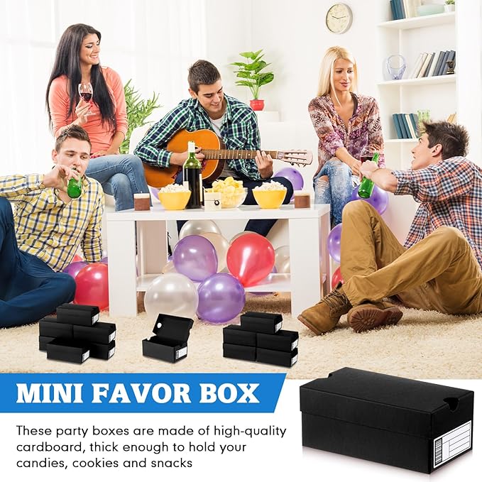 12 Sets Mini Sneaker Boxes for Party Favors Mini Shoe Gifts Boxes 4.7 x 2.5 x 2 - Image 6