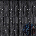Picoway 4 Pack Foil Fringe Tinsel Backdrop Curtains, Birthday Engagement by Picoway