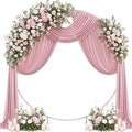 Wedding Arch Draping Fabric 29" x 19Ft Sheer Drapes by IONTACH