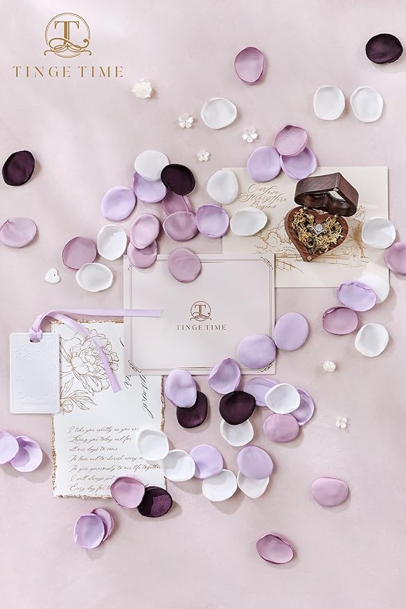 TINGE TIME 400pcs Silk Flower Petals - Image 3