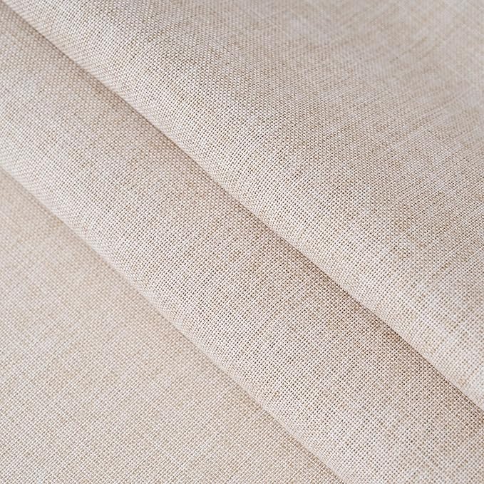 NLMUVW Linen Tablecloth Rectangle 6ft, Rustic Textured Table Cloth Water - Image 7