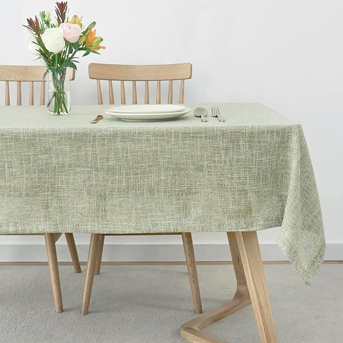 maxmill Flaxy Faux Linen Tablecloth - Image 2