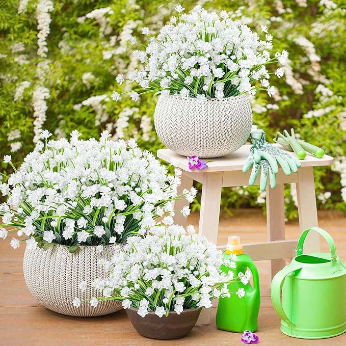 AmyHomie 20 Bundles Artificial Flowers - Image 6