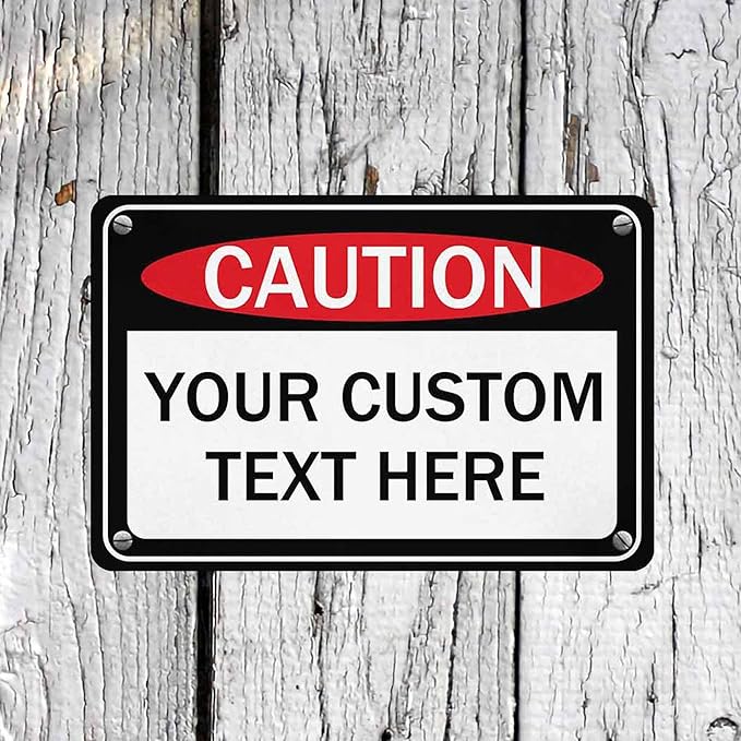Custom Sign, Personalized Metal Signs, Customize - Image 4