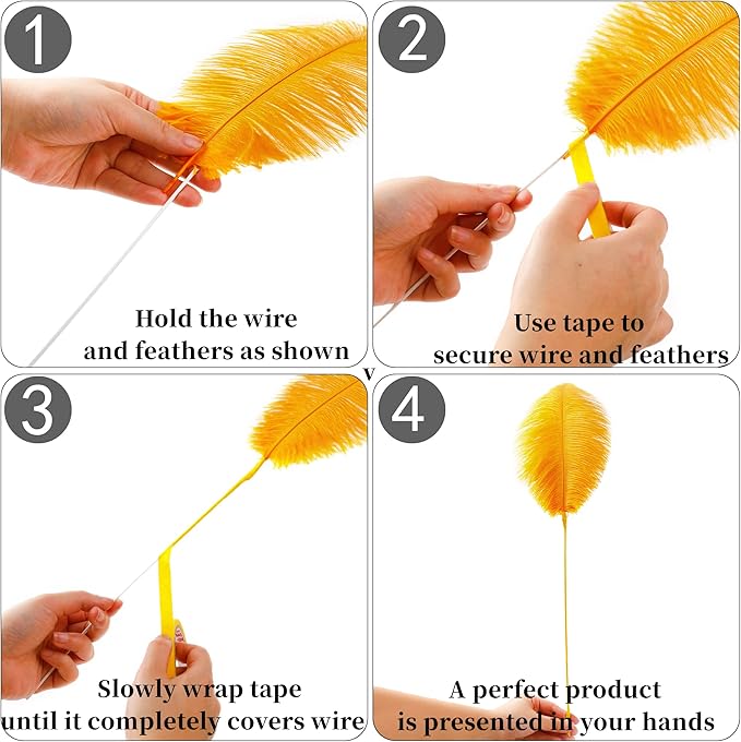 Holmgren Ostrich Feather for Centerpieces - Image 4