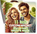 KETABAO – 11" Customized Square Photo Magnets by KETABAOMotorcycleParts