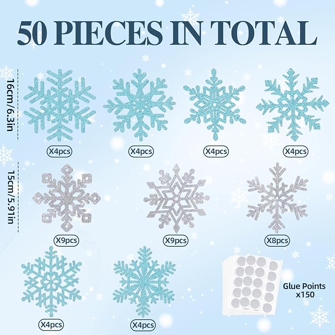 Winter Snowflake Cutouts - Image 4