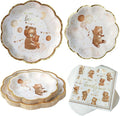 Kate Aspen We Can Bearly Wait Baby Shower Plates and Napkins Party Decorations by KateAspen