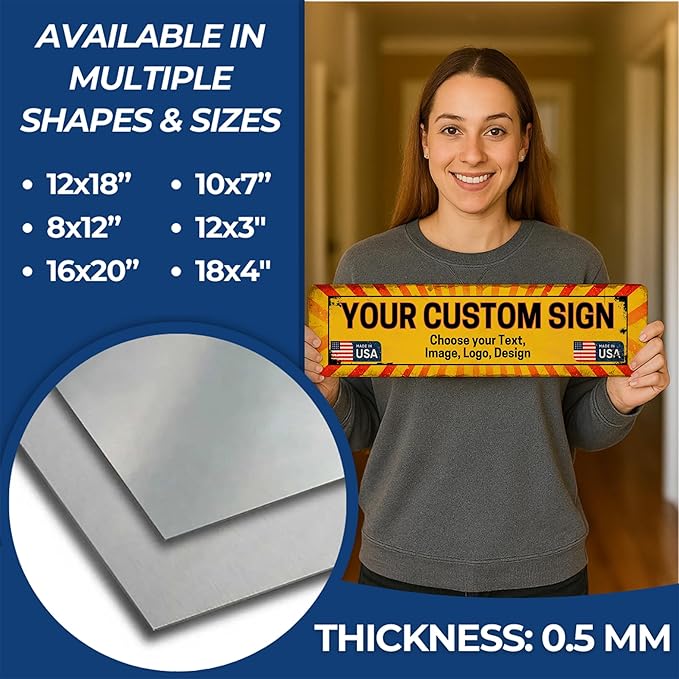 Custom Arrow Metal Sign by DC | Directional Signs - Image 4