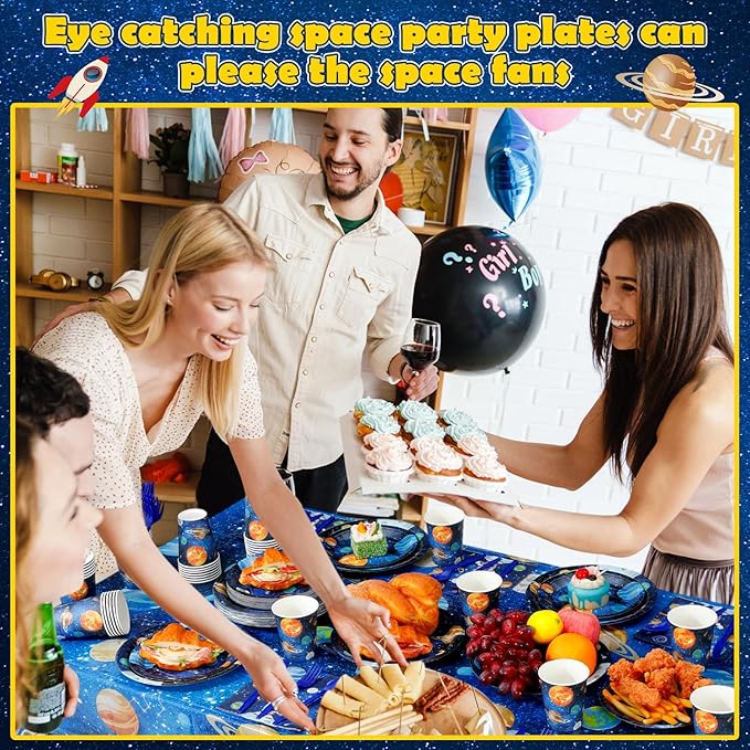 452 Pcs Space Birthday Party Decorations - Image 4