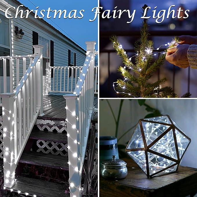 6 Pack Fairy Twinkle Lights Battery Operated, 3 Pack Cool Whie & 3 Pack Warm - Image 4