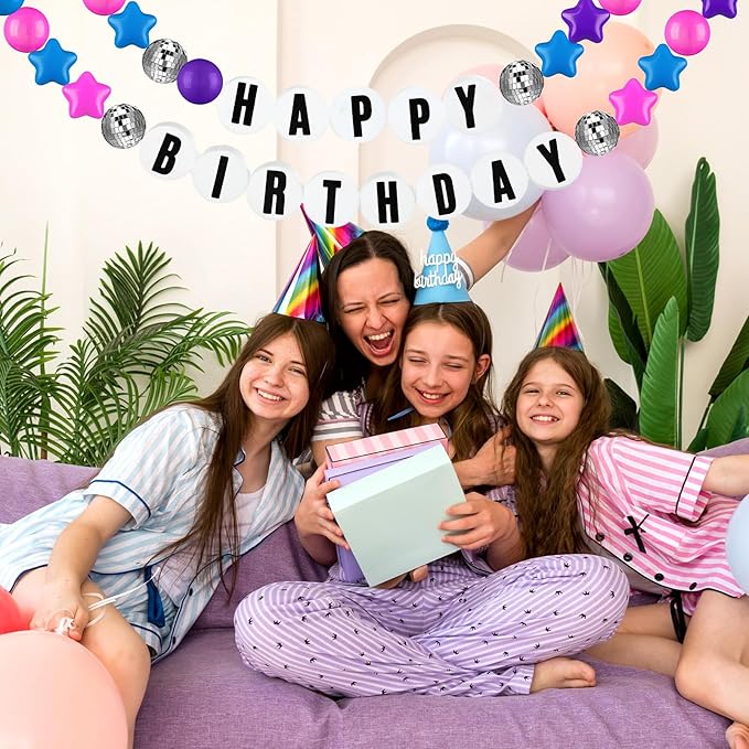 Giant Friendship Bracelet Garland Kit, DIY Birthday Banner - Image 6