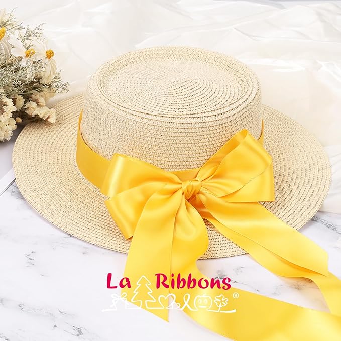 LaRibbons 1 1/2 Inch 25 Yard Double Faced Satin Ribbon - Image 3
