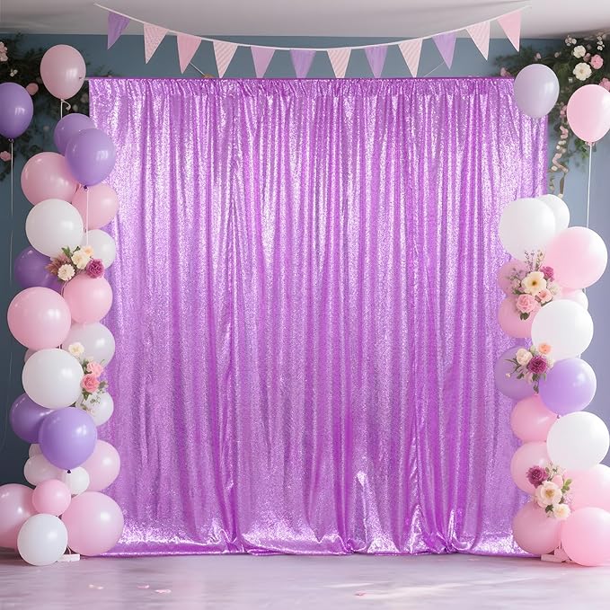 SquarePie Sequin Backdrop Curtain Not See Through Thick Glitter Background - Image 4