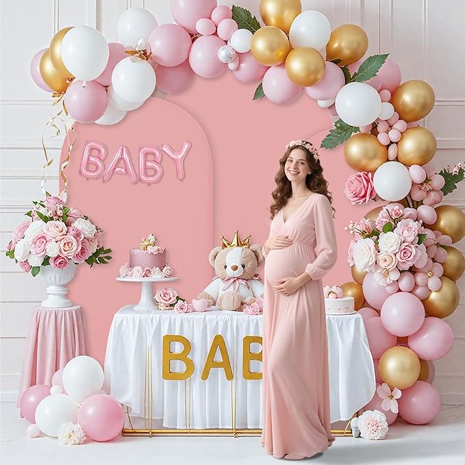 7.2FT Wedding Arch Covers Arch Backdrop Cover Arch Stand Covers Set Arch Cover - Image 3