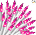 Joiedomi Christmas String Lights Indoor, 200 Mini Pink Light, 42.8 FT Lighting by Joiedomi