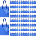 Sherr 100 Pack Mini Gift Bags Bulk, 4 x 2.75 x 4.5 Inches Paper Bags by Sherr