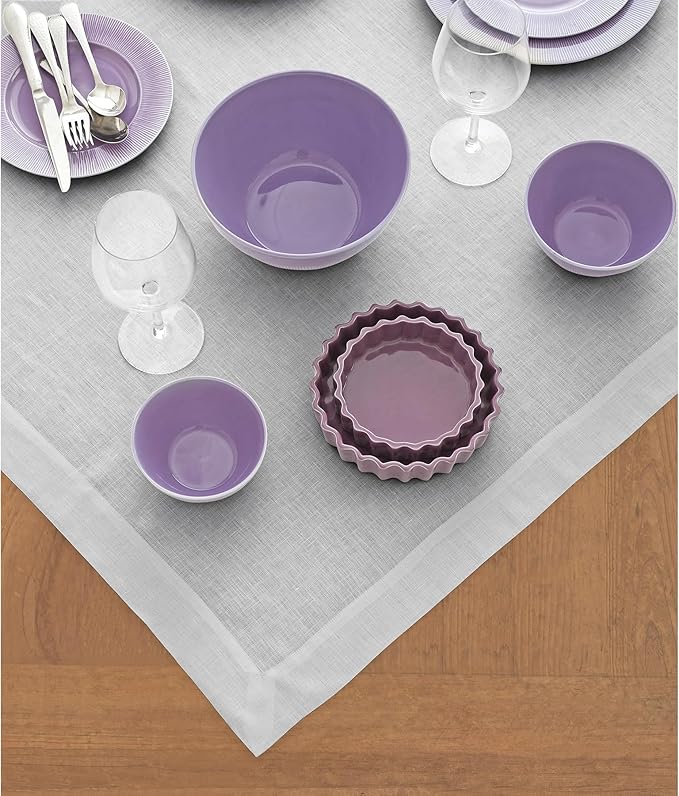 Solino Home Linen Tablecloth 52 x 52 Inch - Image 4