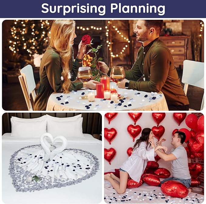 Suream 300 Pcs Silk Rose Petals, Artificial Flower Petals - Image 6