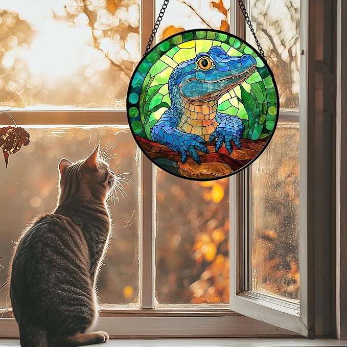 Stained Glass Window Hanging - Image 4