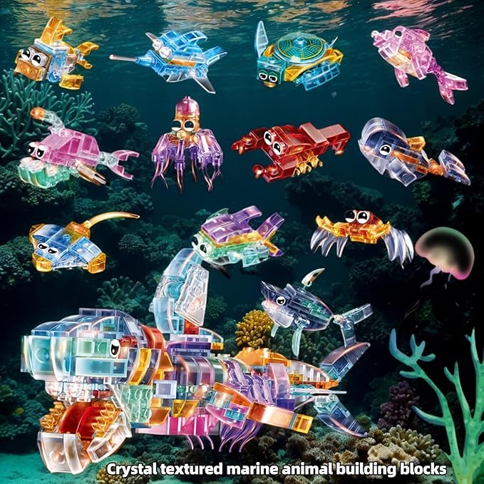 12 Pack Crystal Ocean Animal Party Favors - Image 6