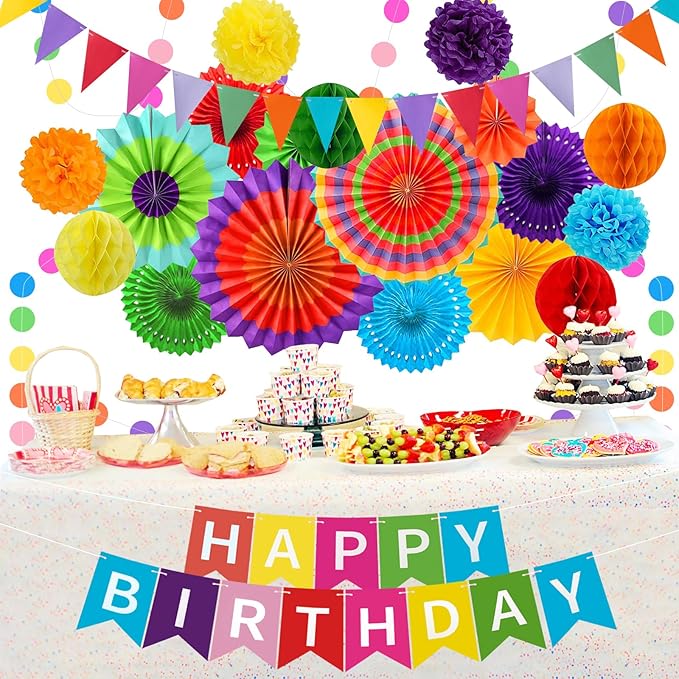 Colorful Birthday Decorations - Image 8