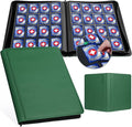GEAoffice Premium 1000 Trading Card Binder, Large Side Loading 16 Pocket Card by GEAoffice