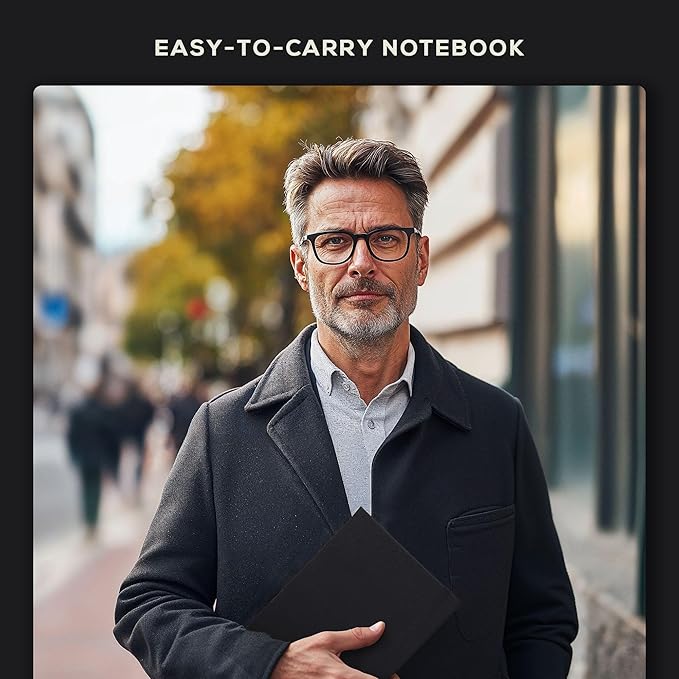 Beechmore Books A4 Sketchbook – 8.5x11 Premium Vegan Leather Bound Large Sketch - Image 6