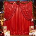 20ftx10ft Red Sequin Backdrop Curtain by CO-AVE