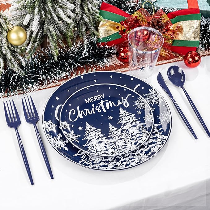 Supernal 150pcs Christmas Dinnerware Set - Image 5