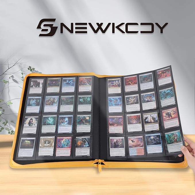 Snekdy premium 1024-pocket trading card binder, 16-pocket cards album, - Image 6