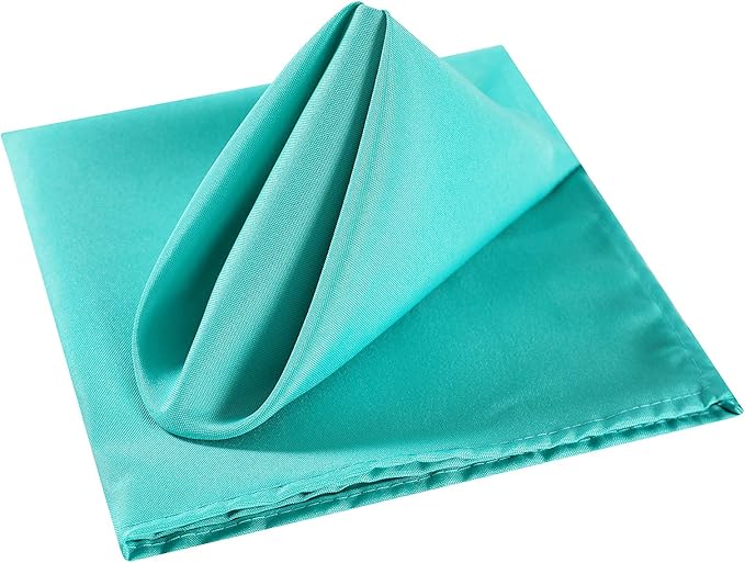 Cloth Napkins 17x17 inch Washable Polyester Dinner Napkins Soft Table Napkins - Image 3